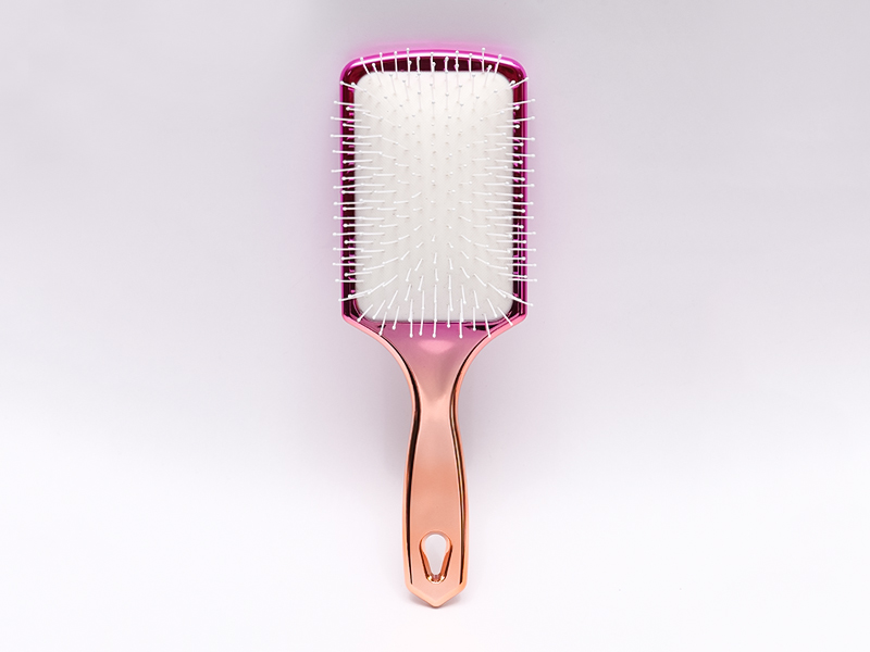 Cepillo de pelo con paleta de color degradado para desenredar