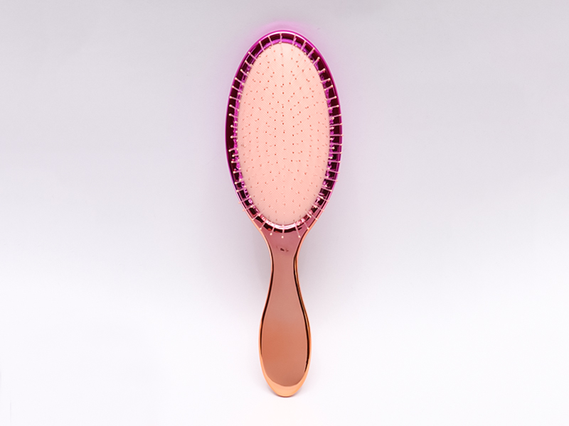 Cepillo de pelo con paleta de color degradado para desenredar