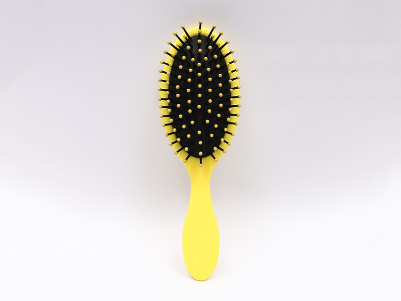 Cepillo desenredante de masaje de cabeza de silicona