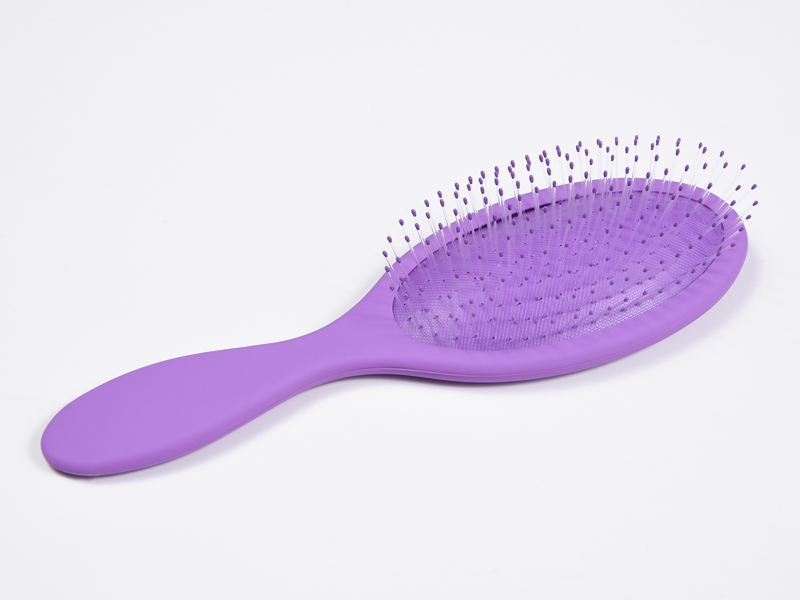 Cepillo desenredante de masaje de cabeza de silicona