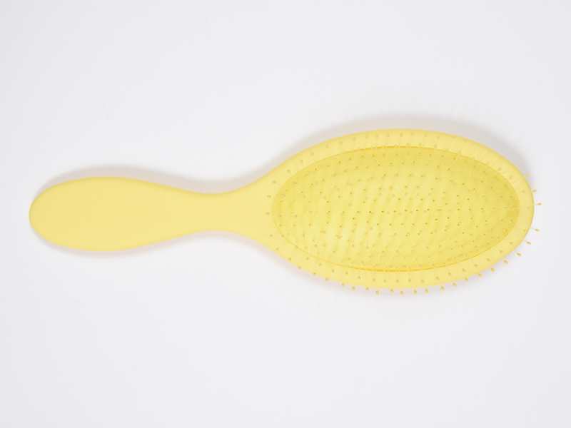 Cepillo desenredante de masaje de cabeza de silicona