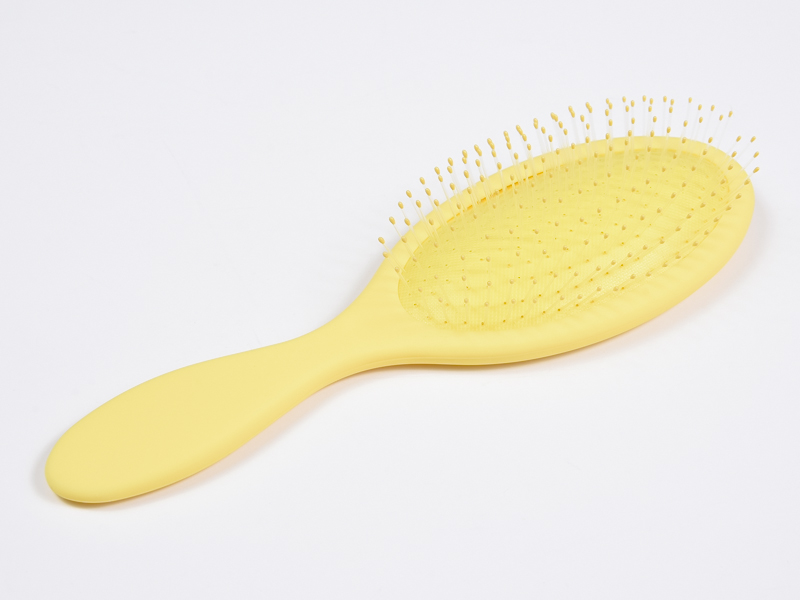 Cepillo desenredante de masaje de cabeza de silicona