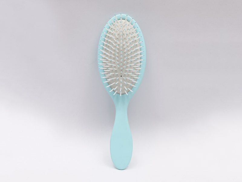 Cepillo desenredante de masaje de cabeza de silicona