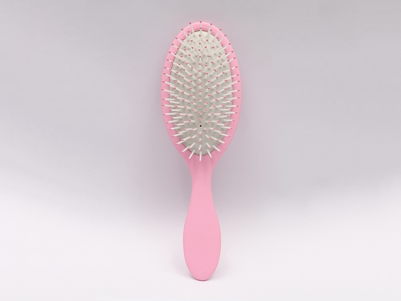 Cepillo desenredante de masaje de cabeza de silicona