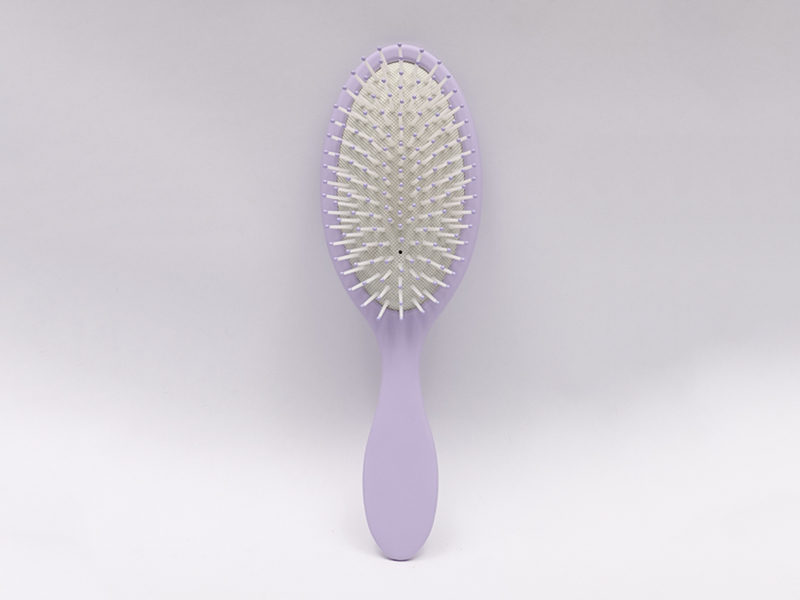 Cepillo desenredante de masaje de cabeza de silicona
