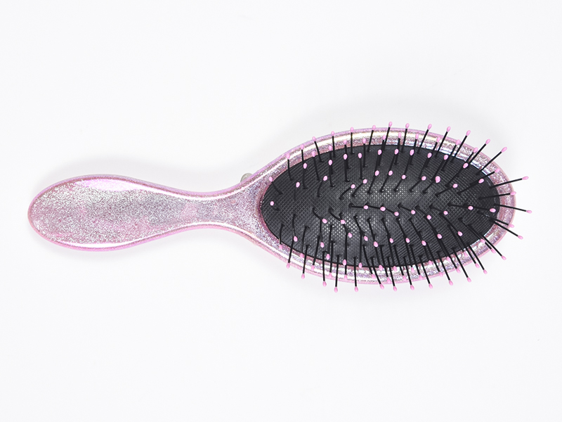 Cepillo para desenredar el cabello ovalado Jewelry Bling