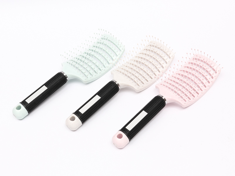 Cepillo de pelo antiestático para masaje del cuero cabelludo, para cabello largo