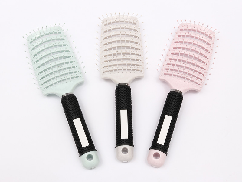 Cepillo de pelo antiestático para masaje del cuero cabelludo, para cabello largo