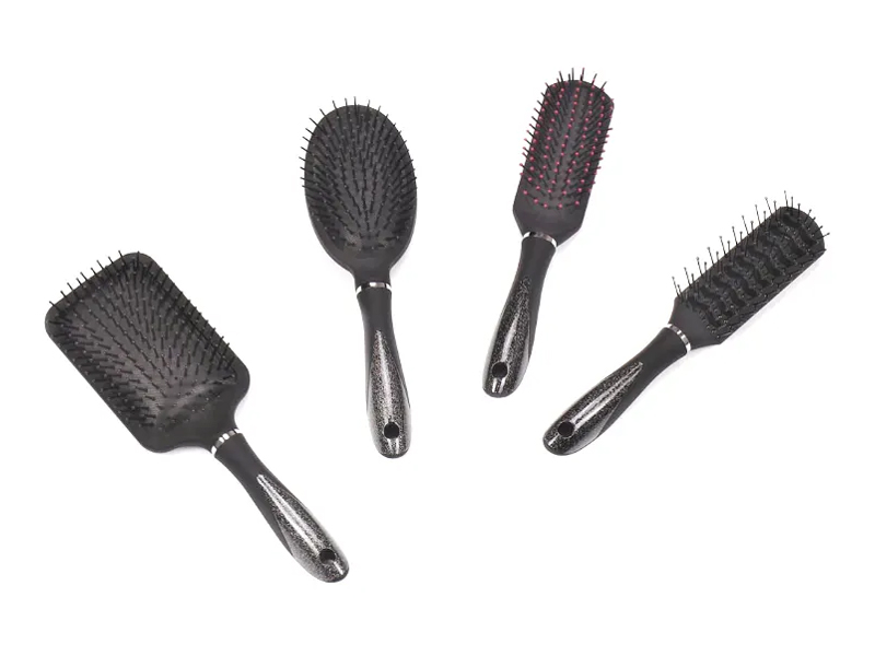 Juego de cepillos para el cabello con cojín para desenredar