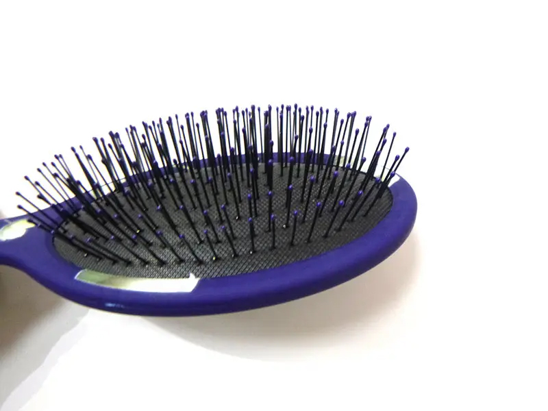 Cepillo plástico para desenredar extensiones de cabello