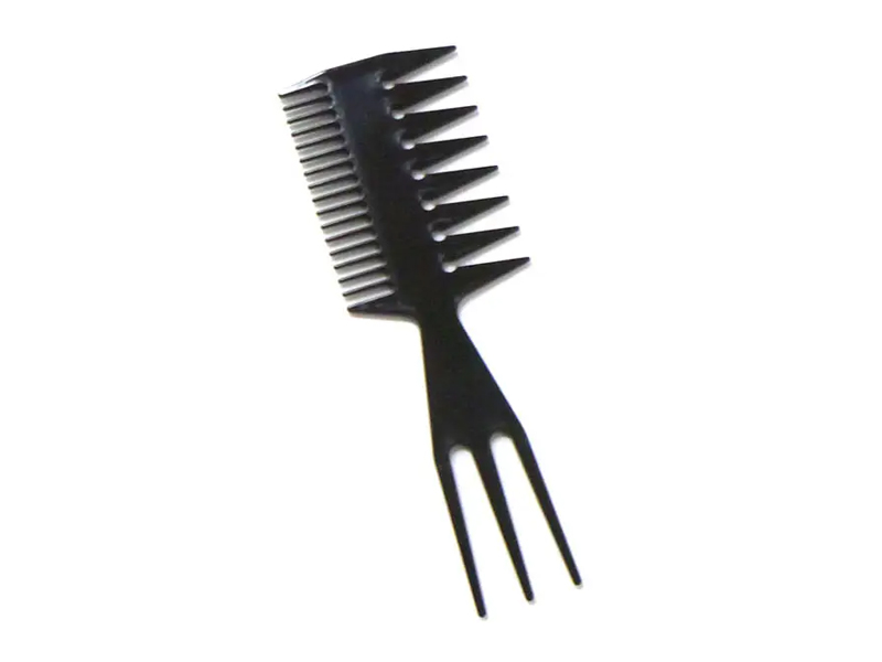 Mini juego de peine para el cabello con secador de barba para hombres
