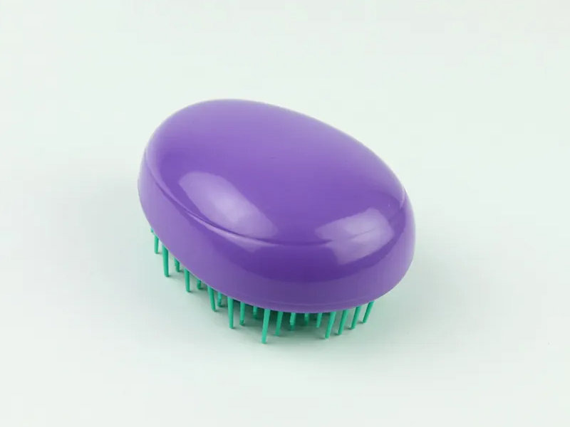 Mini cepillo de pelo para niños con forma de huevo