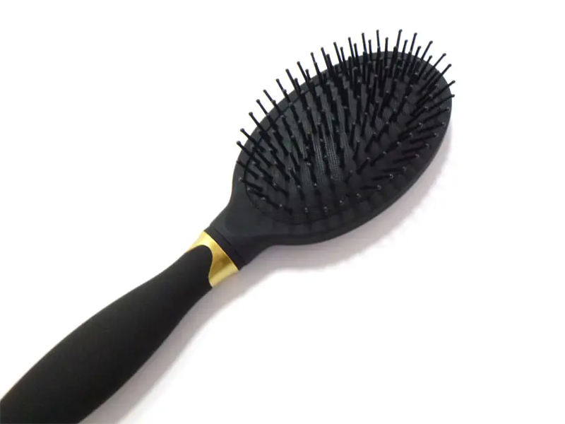 Masajeador de cuidado para mujer, cepillo de pelo redondo con cojín suave