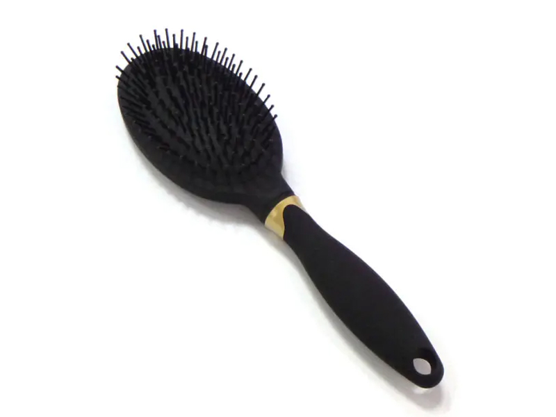 Juego de cepillos para el cabello para desenredar con revestimiento de goma