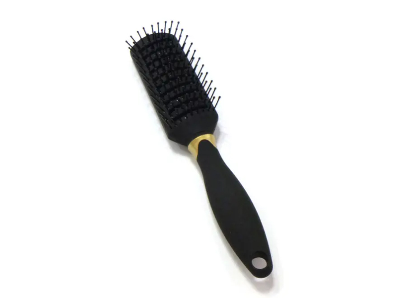 Juego de cepillos para el cabello para desenredar con revestimiento de goma