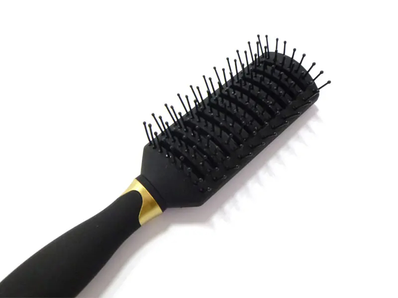 Masajeador de cuidado para mujer, cepillo de pelo redondo con cojín suave