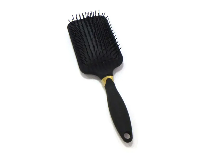 Masajeador de cuidado para mujer, cepillo de pelo redondo con cojín suave