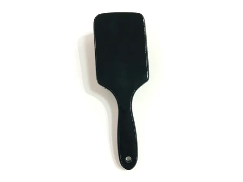 Cepillo de pelo de bambú para desenredar paletas de madera con masaje de cerdas de jabalí