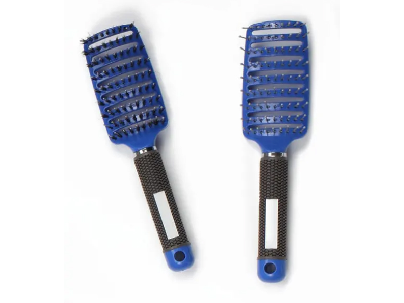 Cepillo de pelo de ventilación de masaje de cuero cabelludo de plástico