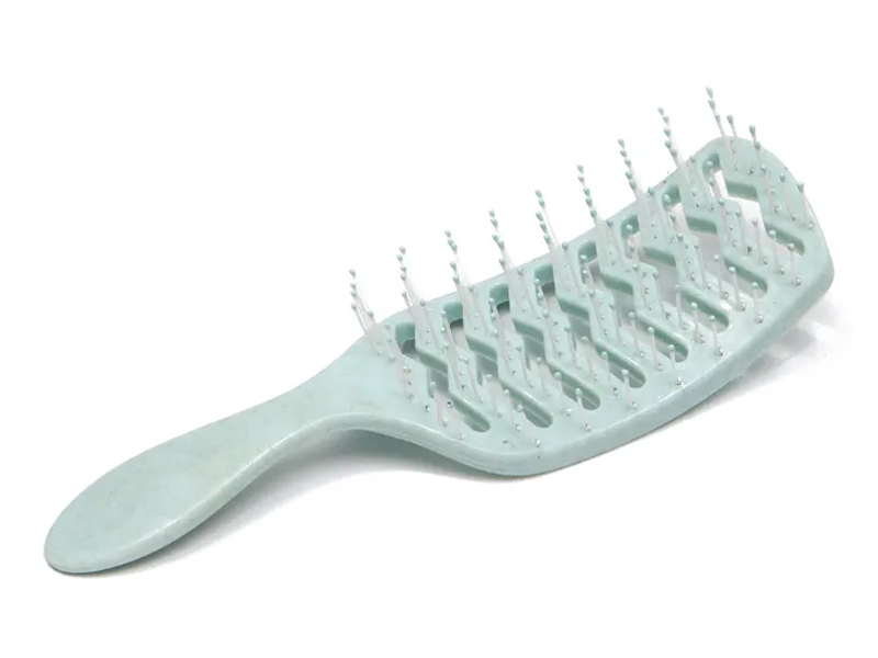 Cepillo de pelo curvo para desenredar Color Massage