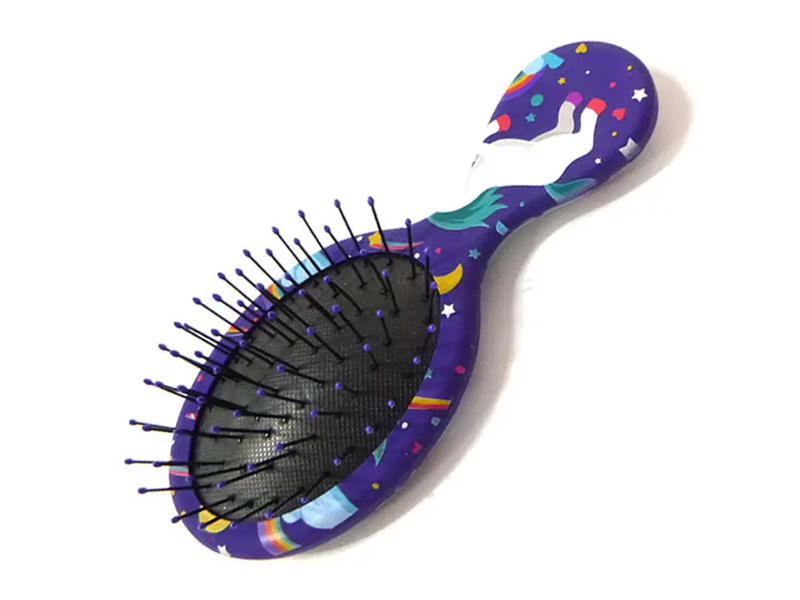 Juego de peine secador lindo para niños pequeños, seguros y de estilo pequeño