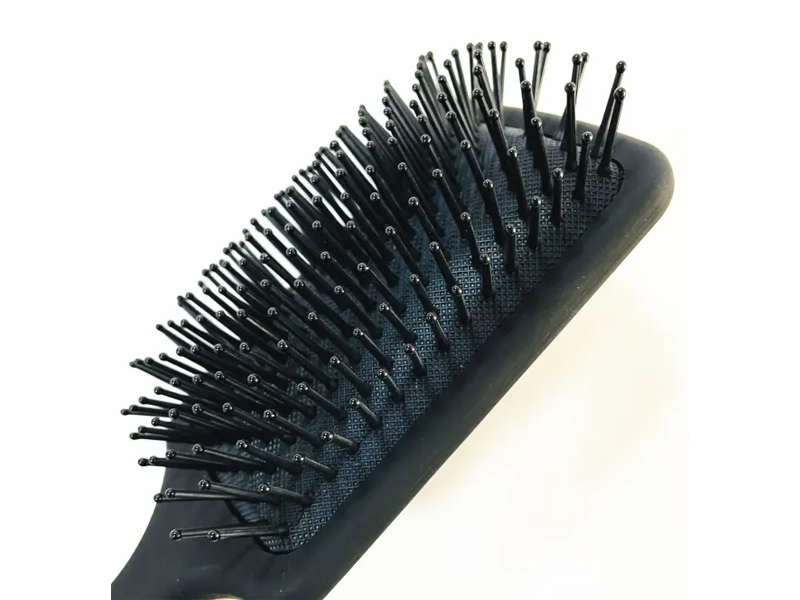Cepillo para extensiones de cabello con cerdas de jabalí