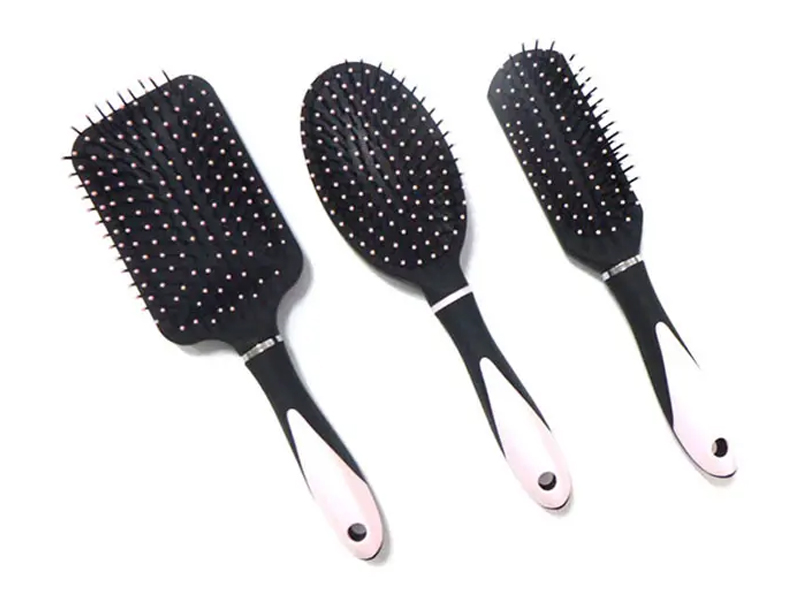 Juego de cepillos para el cabello para máquina de fabricación de plástico con paleta para niñas