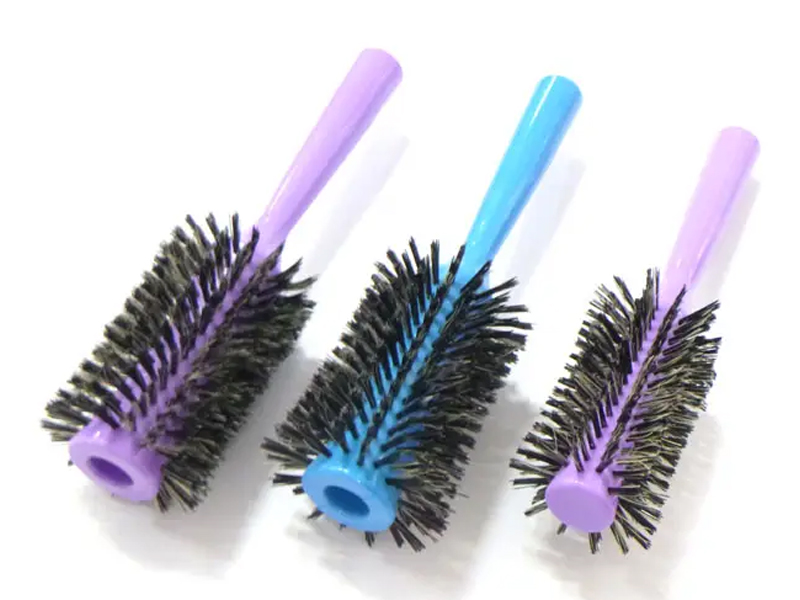 Cepillo de pelo LG con mango de plástico para rizos secadores