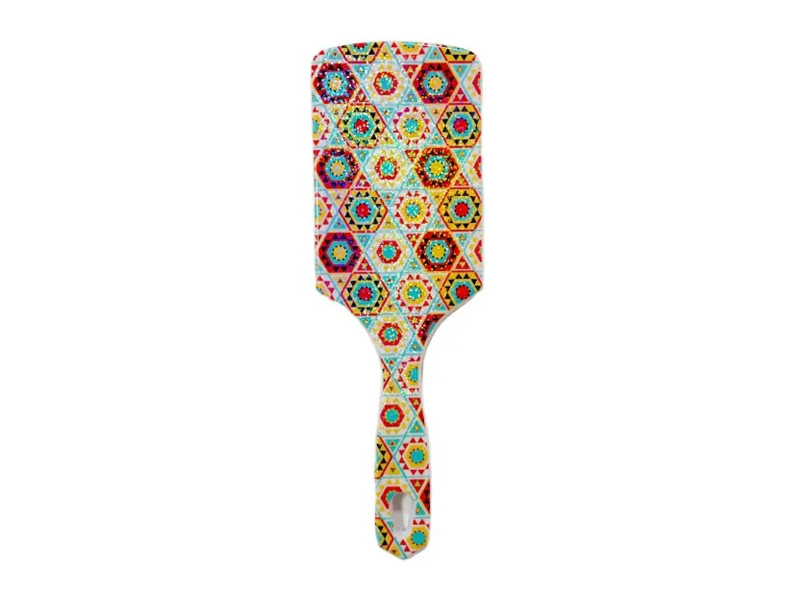 Cepillo de pelo de paleta desenredante con cojín de aire