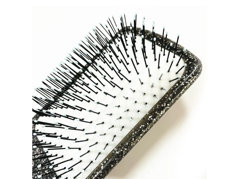 Cepillo de pelo de paleta de fácil limpieza