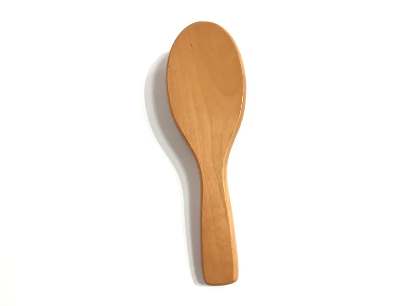 Cepillo de pelo de masaje de madera Baby Paddle