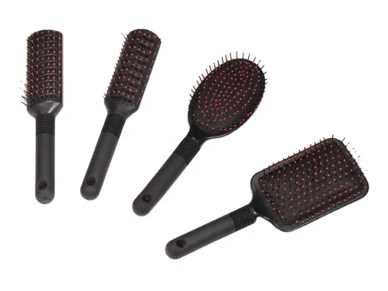 Juego de cepillos para el cabello desenredantes de tacto suave