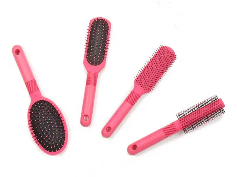 Juego de cepillos para el cabello desenredantes de tacto suave