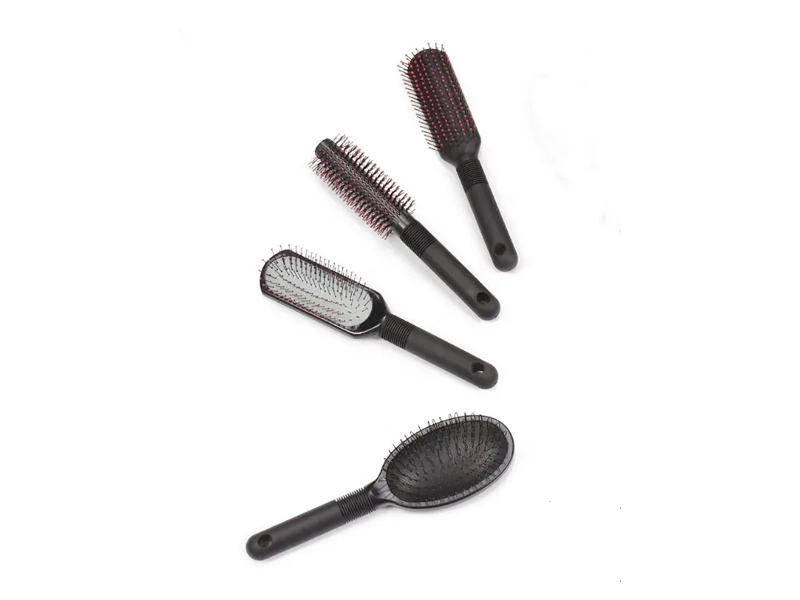 Juego de cepillos para el cabello desenredantes de tacto suave