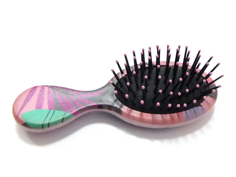 Peine para colorear, masajeador de pelo con paleta desenredante para bebé