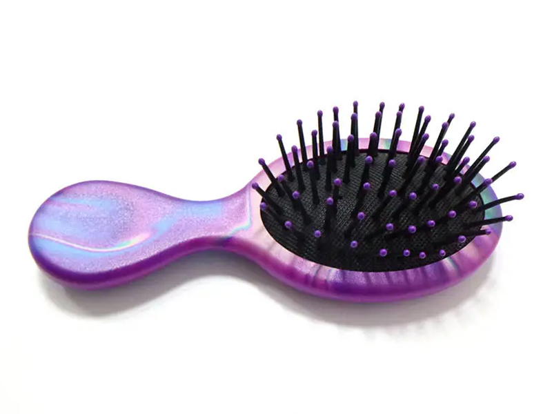 Peine para colorear, masajeador de pelo con paleta desenredante para bebé
